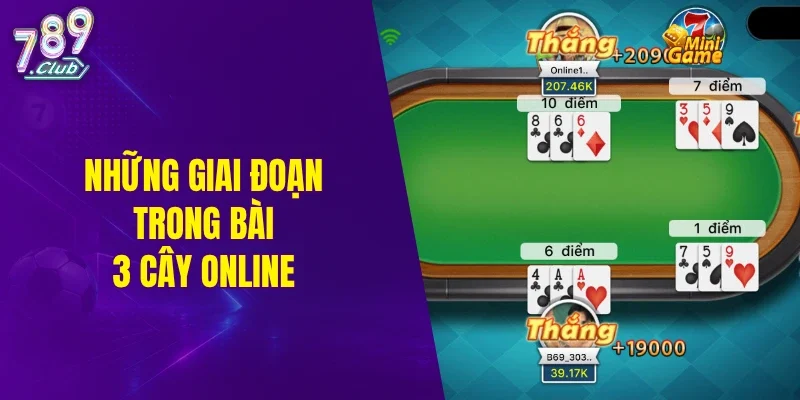 Những giai đoạn trong bài 3 cây online